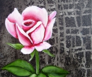 Lyserød rose