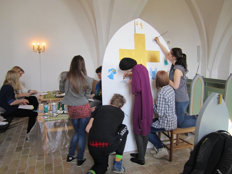 Mårum-kirke Altertavle 2012