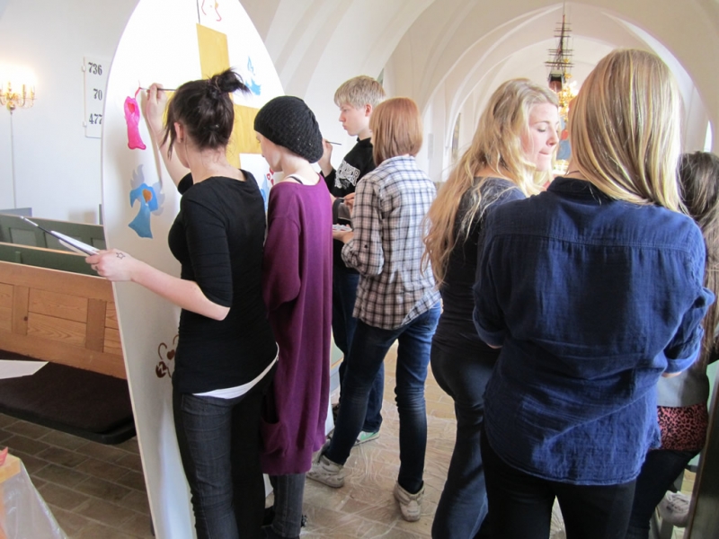 Mårum-kirke Altertavle 2012