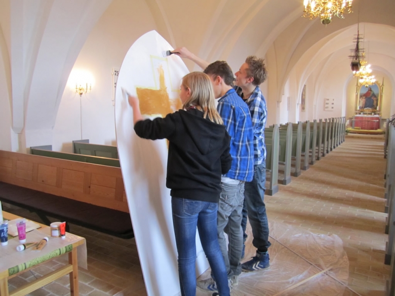 Mårum-kirke Altertavle 2012
