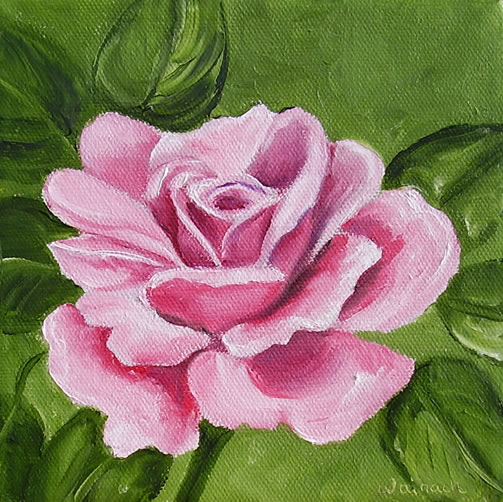 Lyserød rose