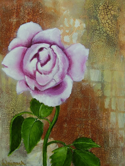 Lyserød rose