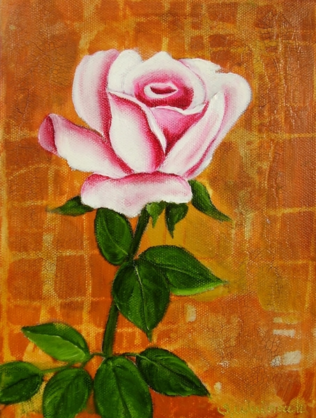 Lyserød rose
