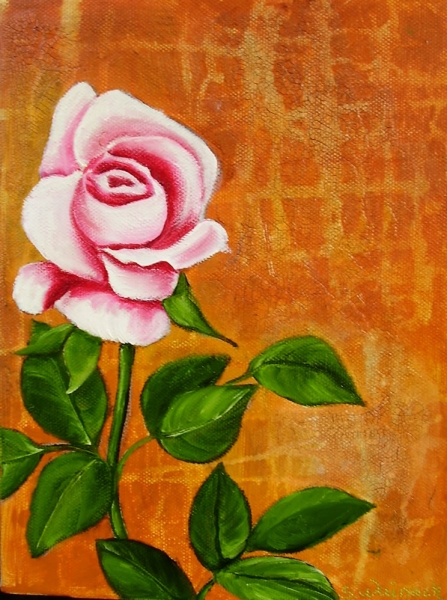Lyserød rose