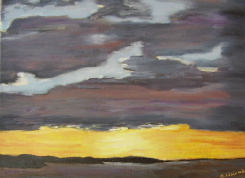 Solnedgang