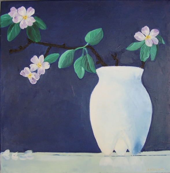 Utzon vasen med blomstergren
