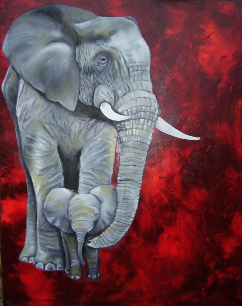 Wildlife elephant